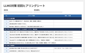 1. 現状整理・調査プロンプトの設計
