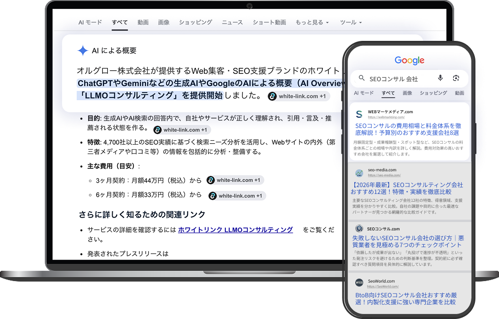 ホワイトリンクについて